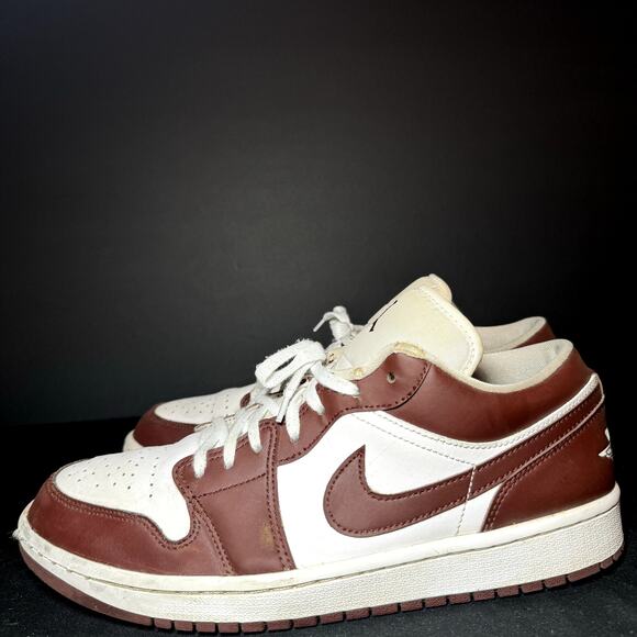 Size 11.5 - Wmns Nike Air Jordan 1 Low Bronze Eclipse Women's Shoes - Picture 8 of 8